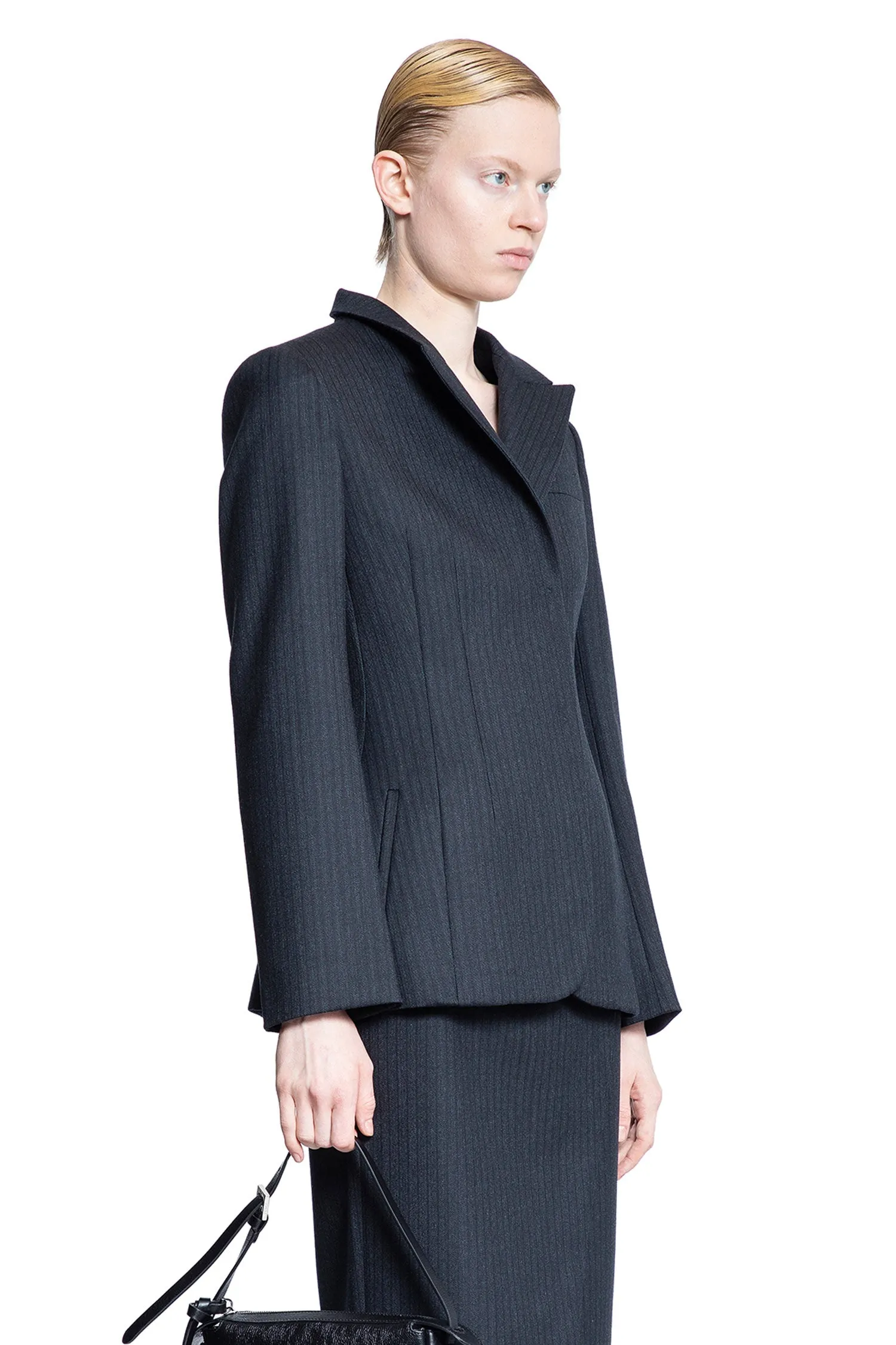 FENDI WOMAN BLACK BLAZERS