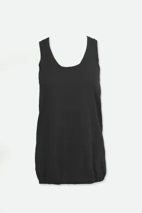 FINE GAUGE SILK & CASHMERE TANK TOP