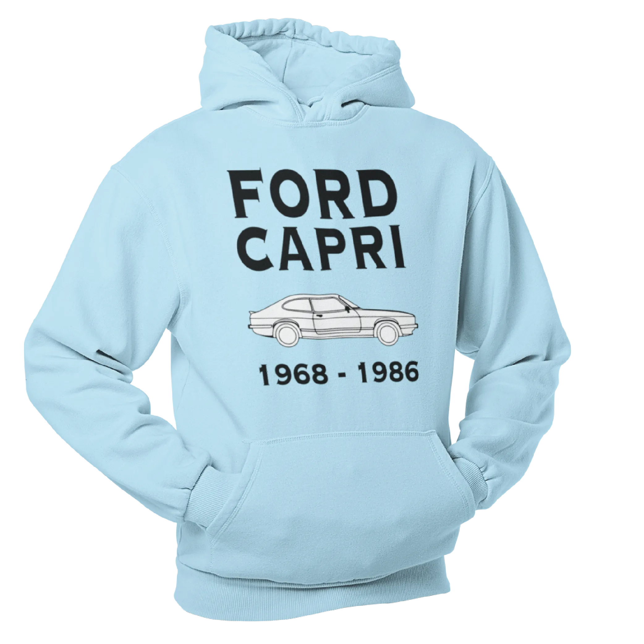 Ford Capri Classic Car Hoodie