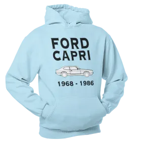 Ford Capri Classic Car Hoodie