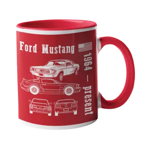 Ford Mustang, Classic Car Mug