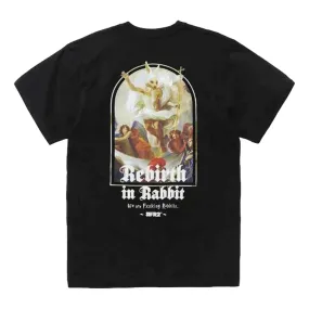 #FR2 REBIRTH IN RABBIT T-SHIRT-BLACK