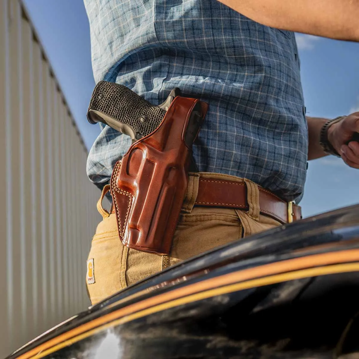 Galco Gunleather PLE Unlined Paddle Holster