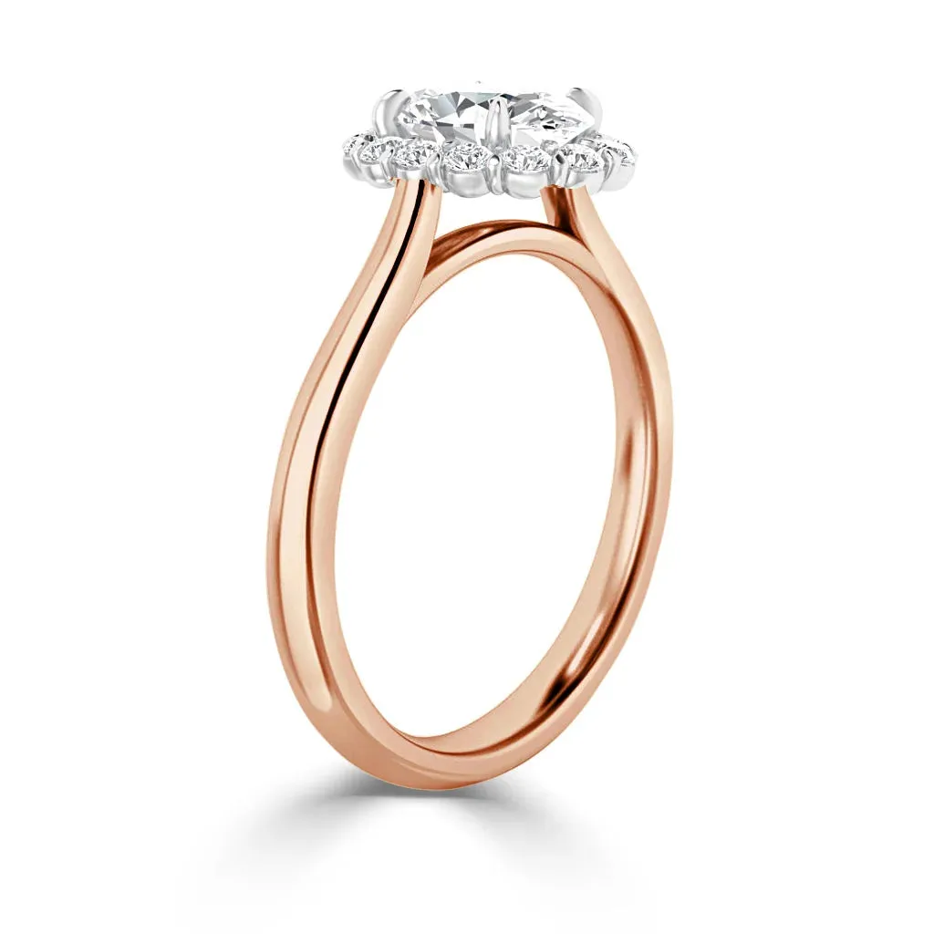 Georgina - 18ct Rose Gold - Oval