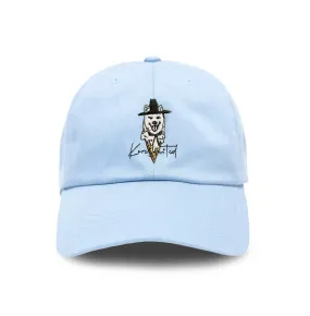 JOSEON JINDO JJ DRIP DAD HAT (LIGHT BLUE)