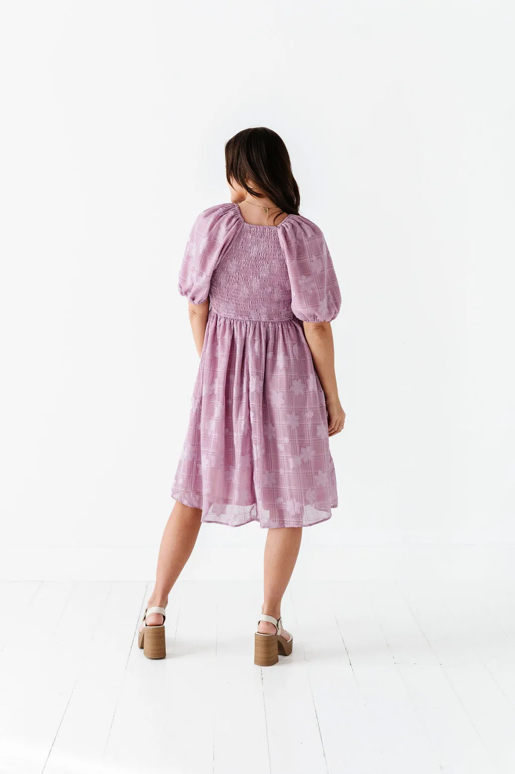 Julietta Dress in Lavender - Size 2X Left