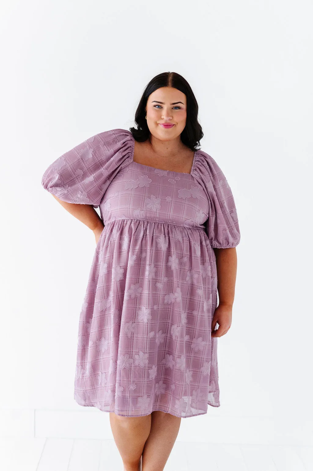 Julietta Dress in Lavender - Size 2X Left