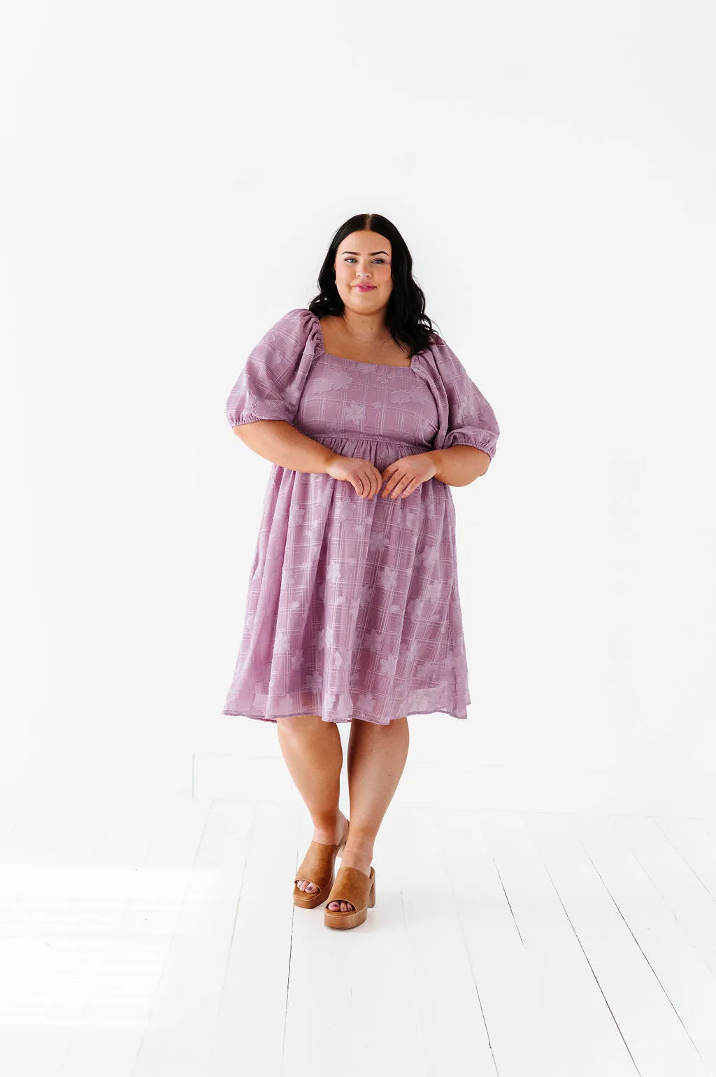 Julietta Dress in Lavender - Size 2X Left