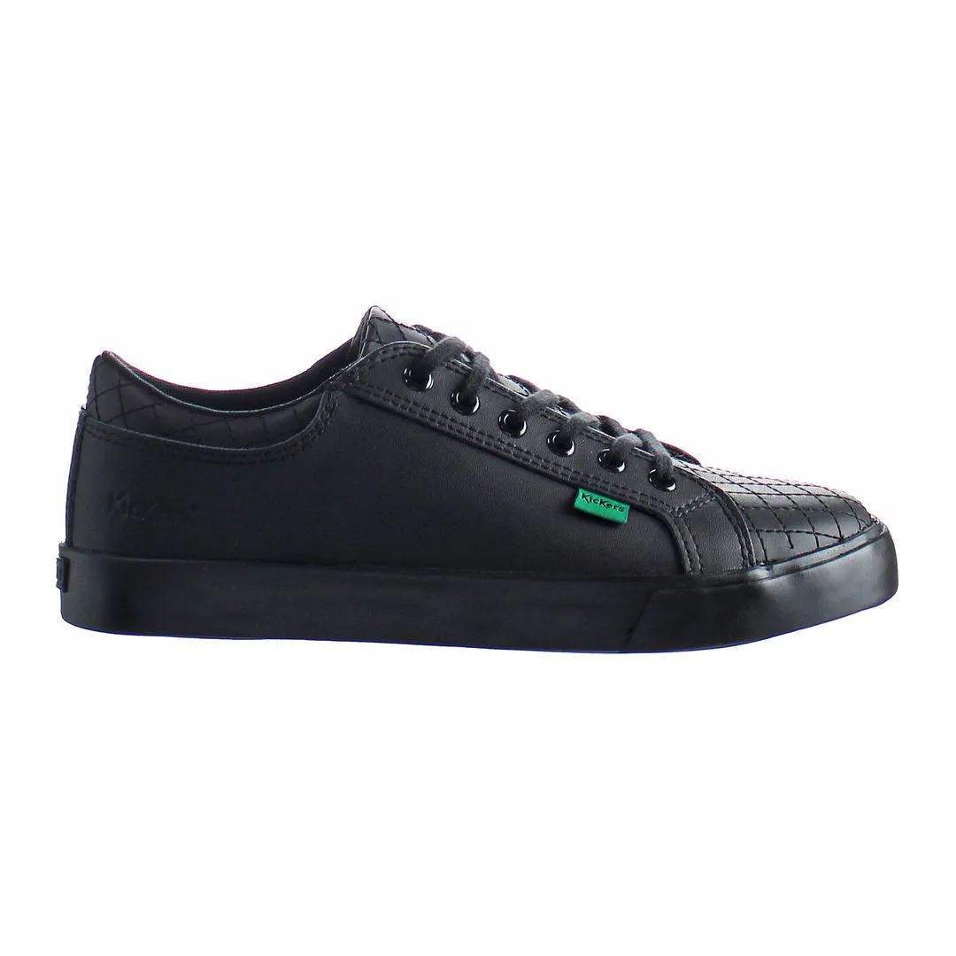 Kickers Tovni Y Quilt Kids Black Trainers