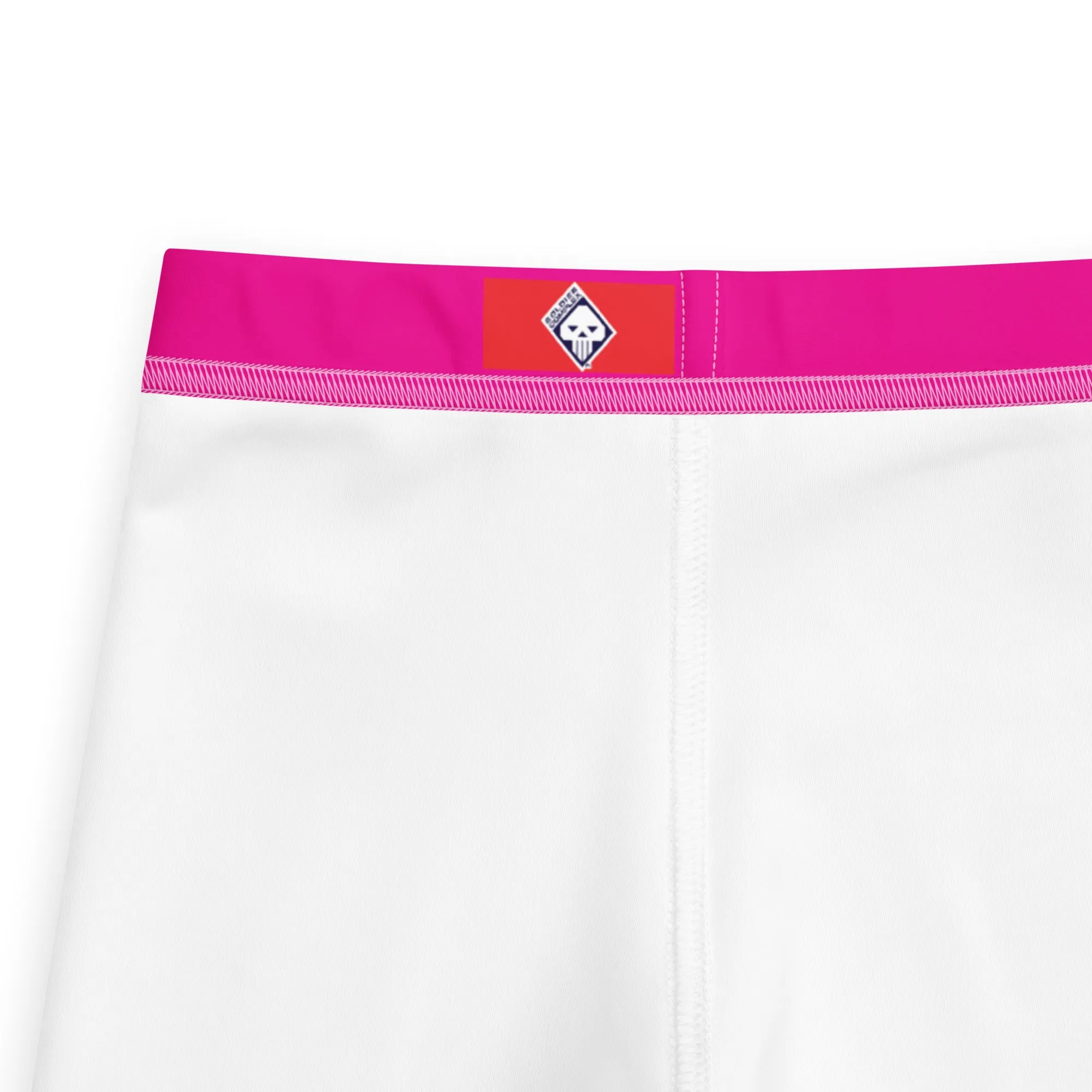 Kid's Boys Jiu-Jitsu Athletic Leggings 003 - Hollywood Cerise