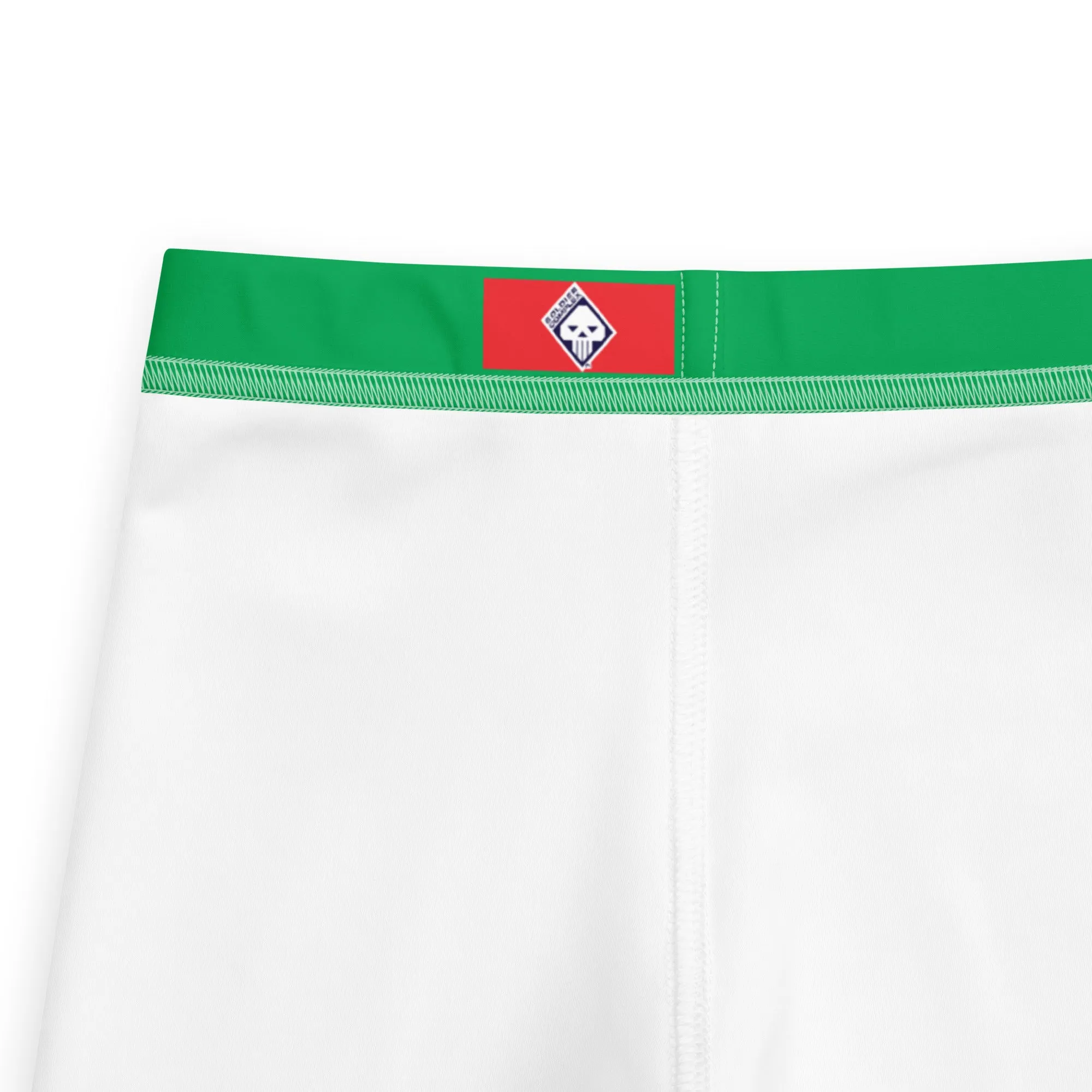 Kid's Boys Jiu-Jitsu Athletic Leggings 009 - Jade