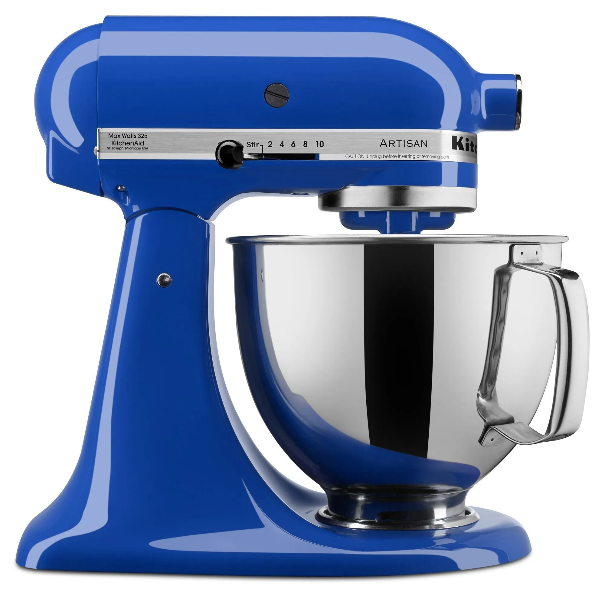 KitchenAid KSM150PSTB Artisan Series Stand Mixer with Pouring Shield, 5 quart, Twilight Blue