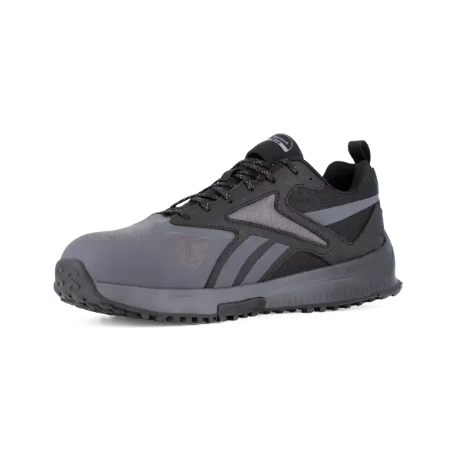 Lavante Trail 2 Composite-Toe Athletic Work Shoe Grey/Black