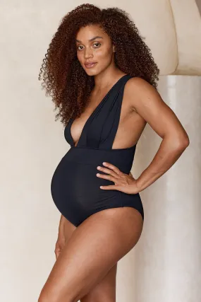 Maternity Aruba One Piece - Black