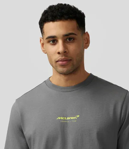 McLaren F1 Men's Lando Norris Special Edition Silverstone GP T-Shirt - Poppy Seed