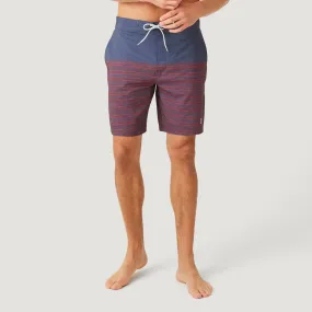 Men's Lake Side Stripe Surf Short