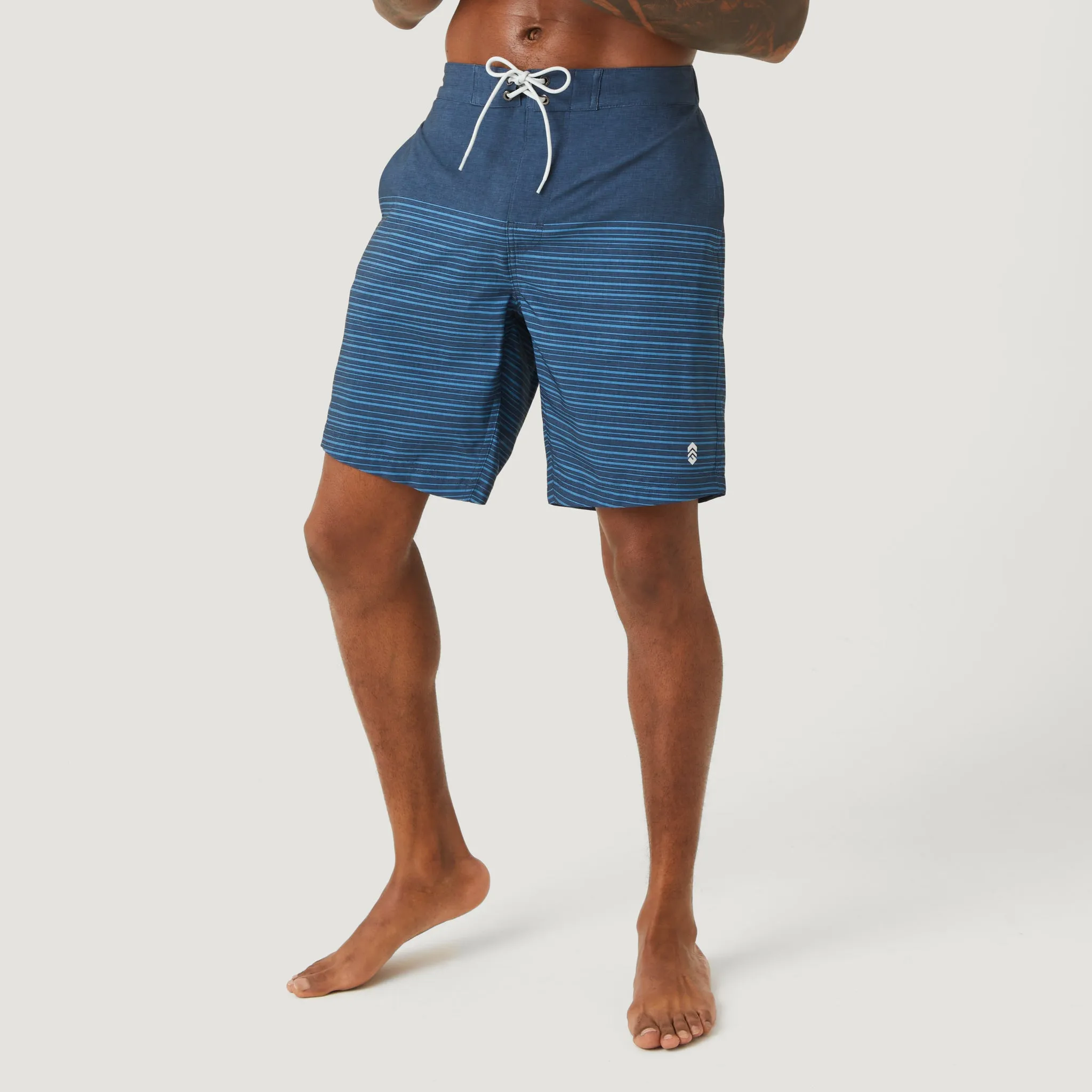 Men's Lake Side Stripe Surf Short