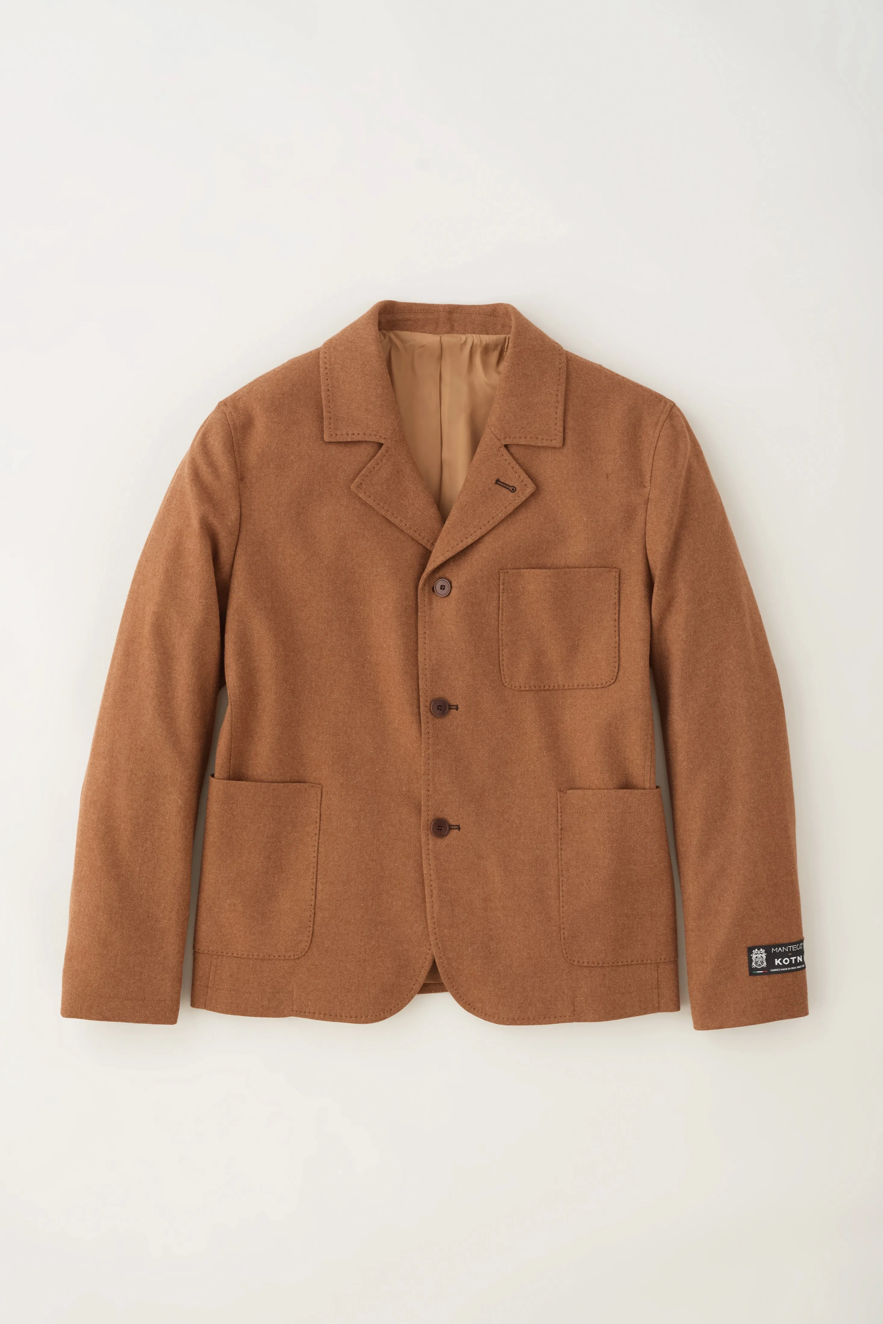 Men's Wool Sportcoat in Tan