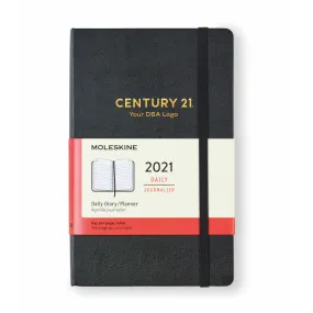 Moleskine® Hard Cover Large 12-Month Daily 2021 Planner