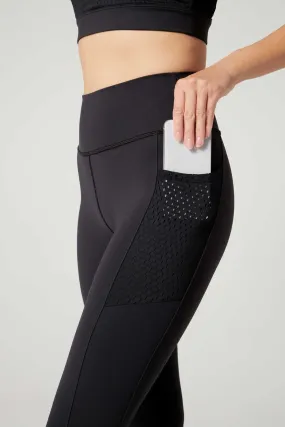 Nala Legging Athletic Mesh Jet Black