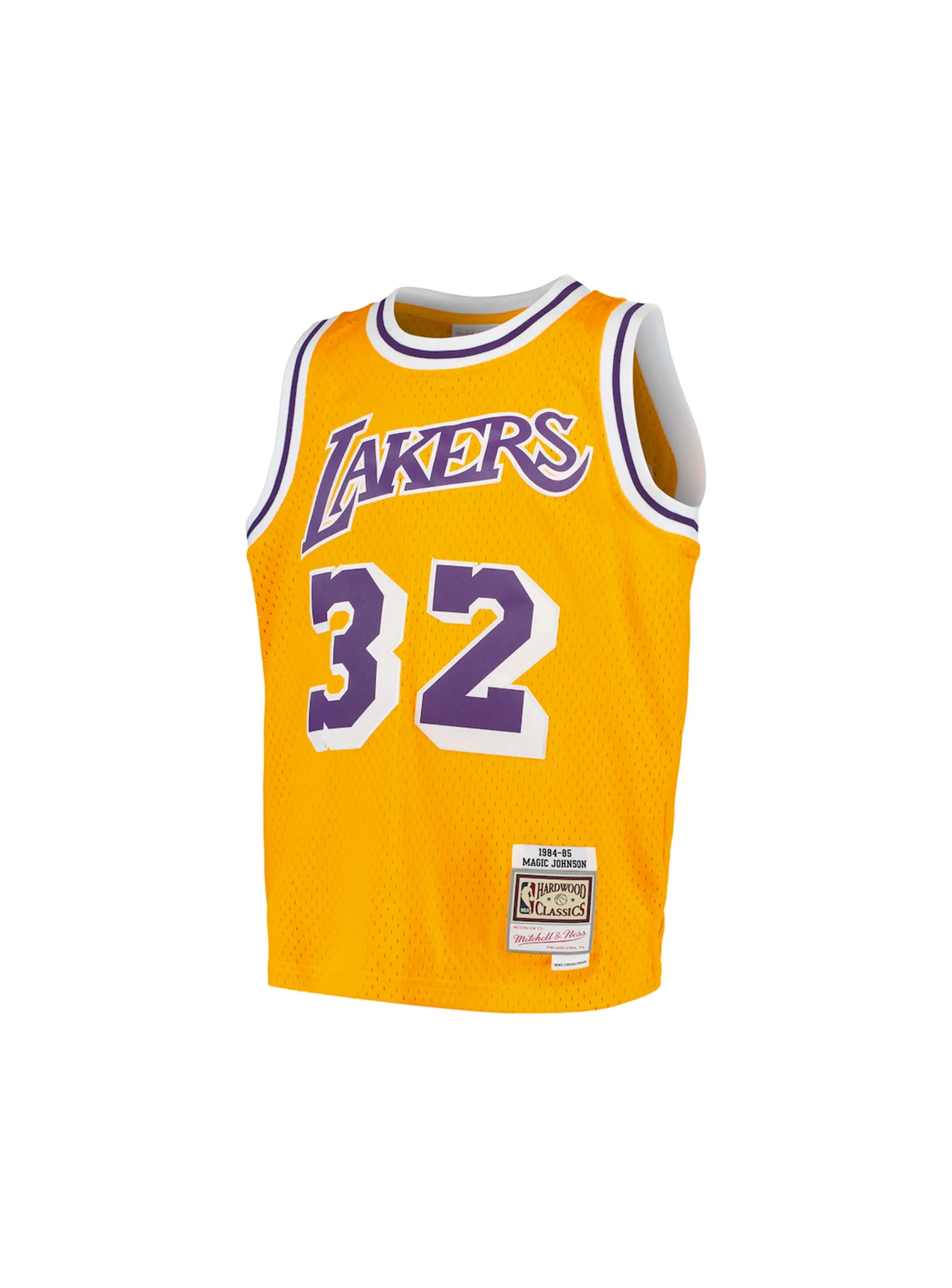 NBA Youth Los Angeles Lakers Magic Johnson 1984 Swingman Classic