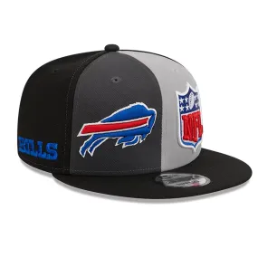 New Era Bills 2023 Sideline Gray Panels 9FIFTY Snapback