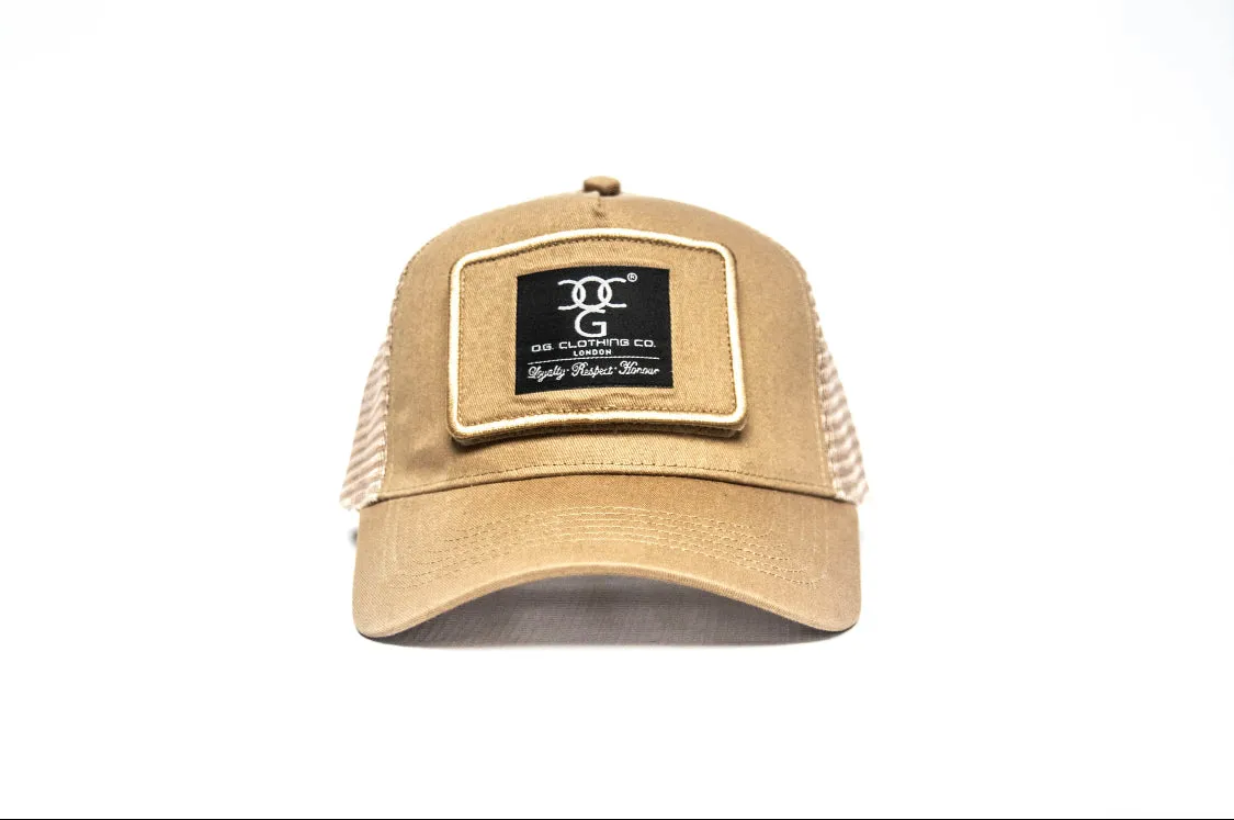 OG Trucker Patch army green