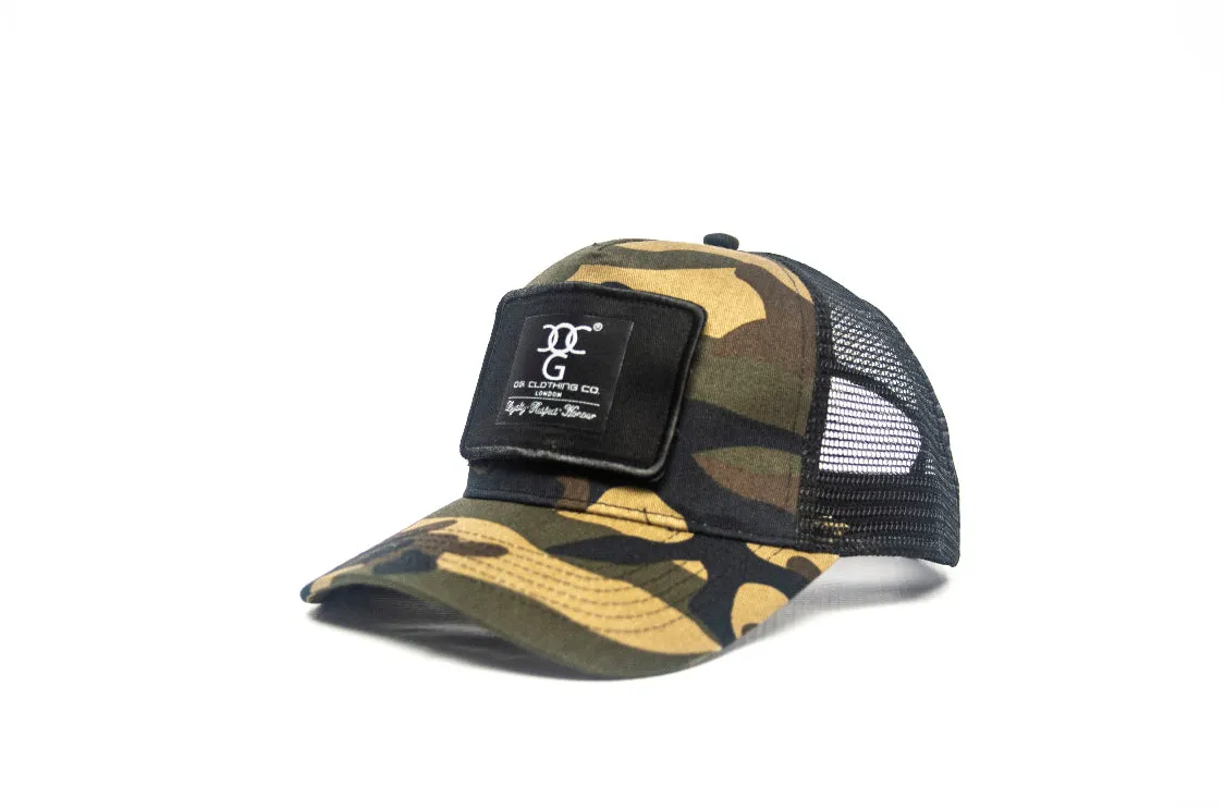 OG Trucker Patch army green