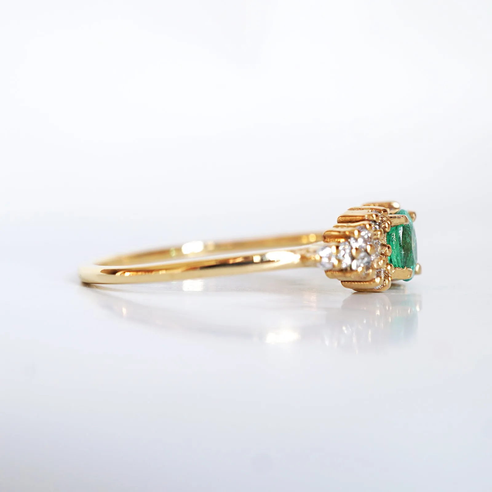 One Of A Kind: Paraiba Tourmaline Galactic Diamond Ring