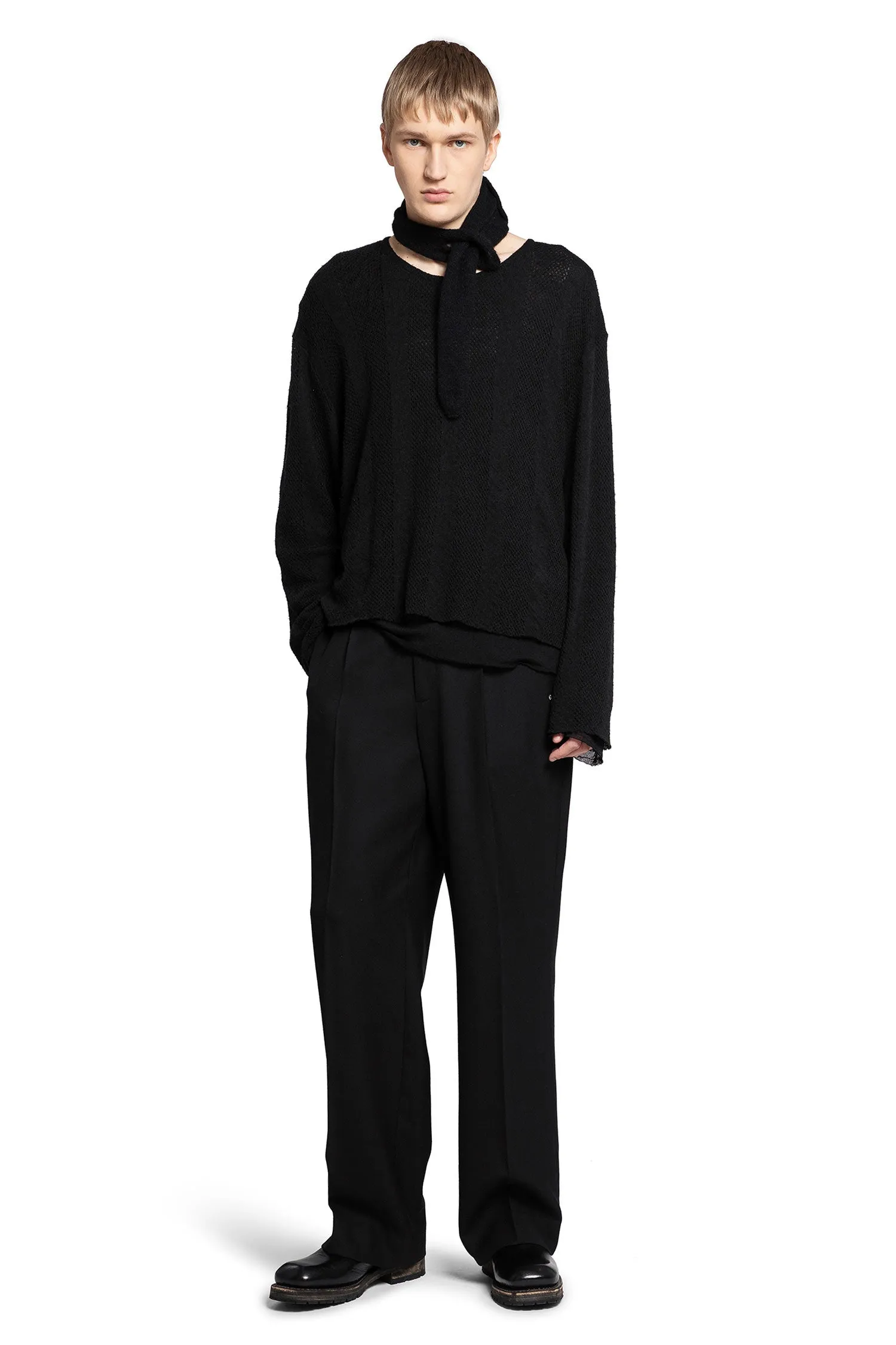 OUR LEGACY MAN BLACK KNITWEAR