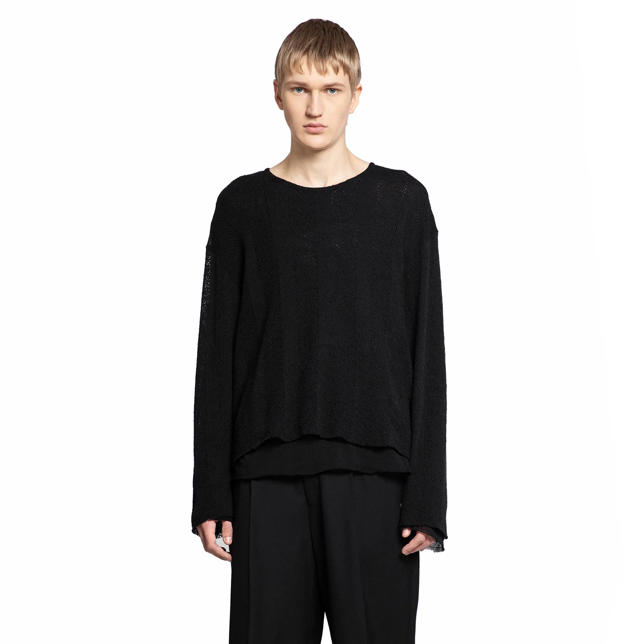 OUR LEGACY MAN BLACK KNITWEAR