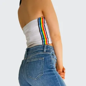 Over The Rainbow Tube Top