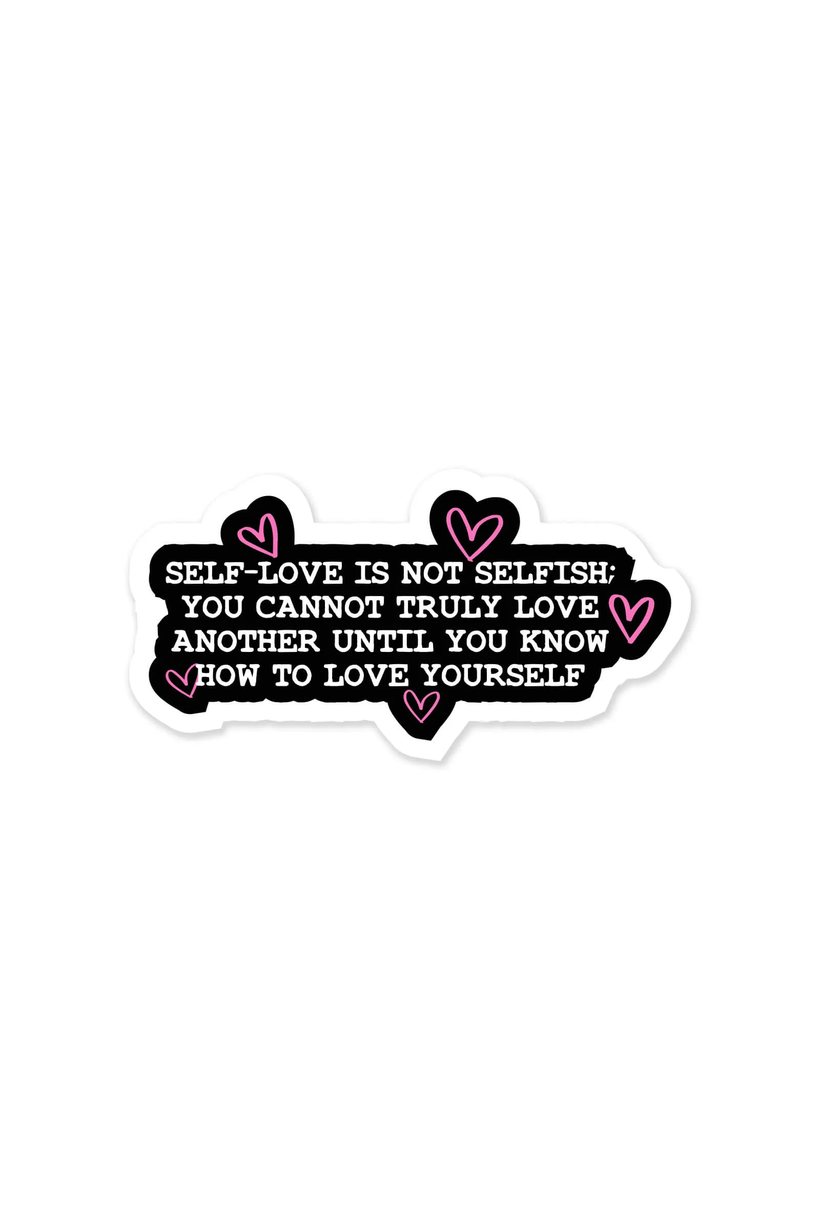 Pack Of 10 Self Love Sticker Set