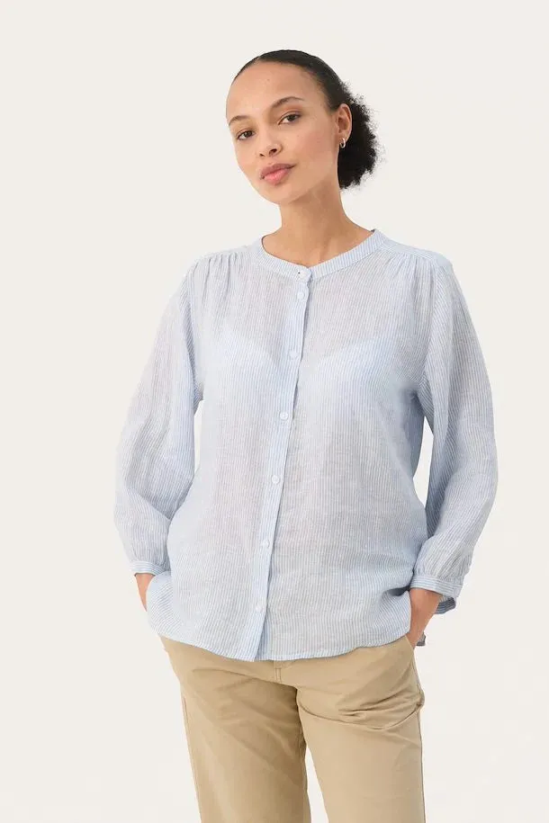 PART TWO PERSILLES WINDSURFER LINEN TOP