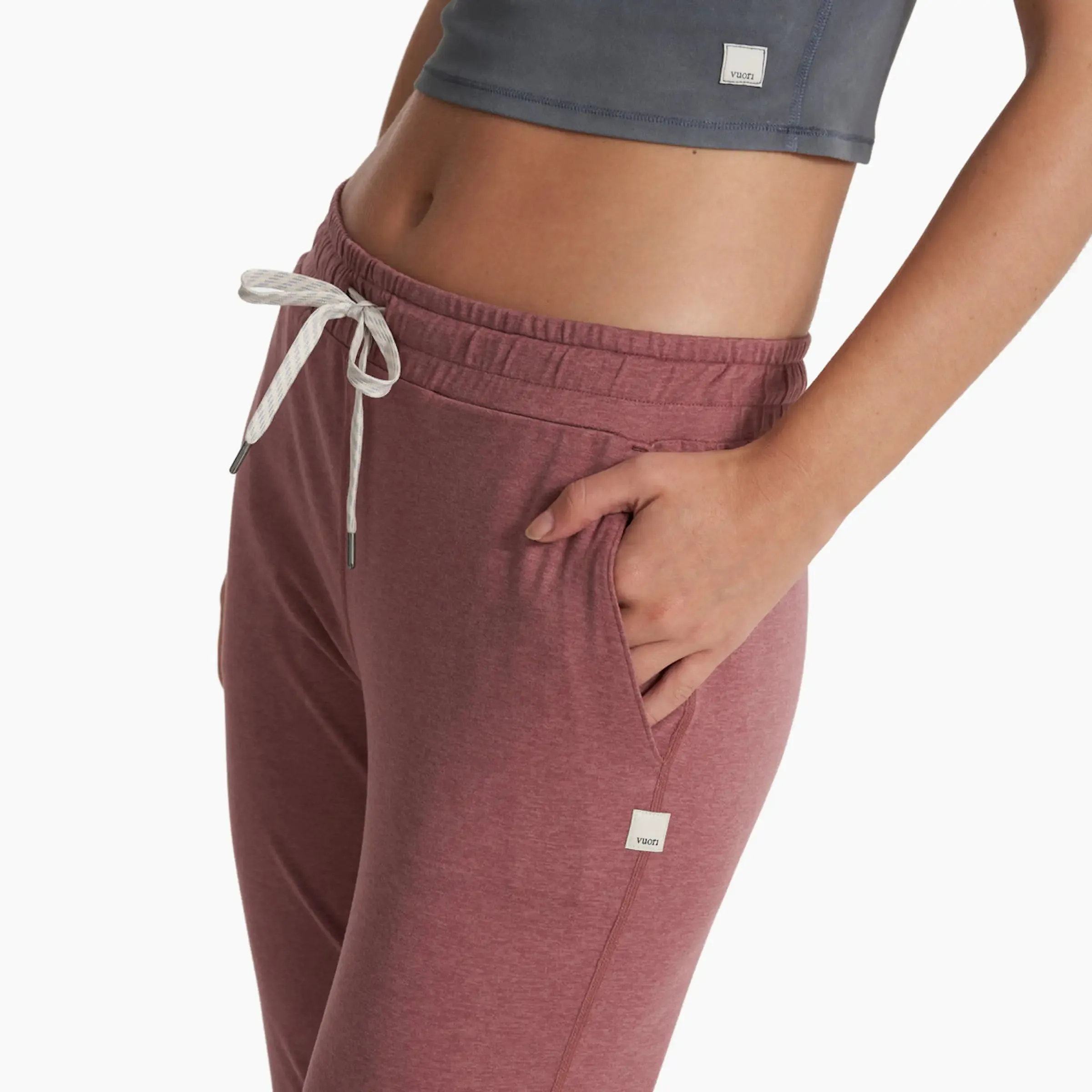 Performance Jogger: Marsala Heather