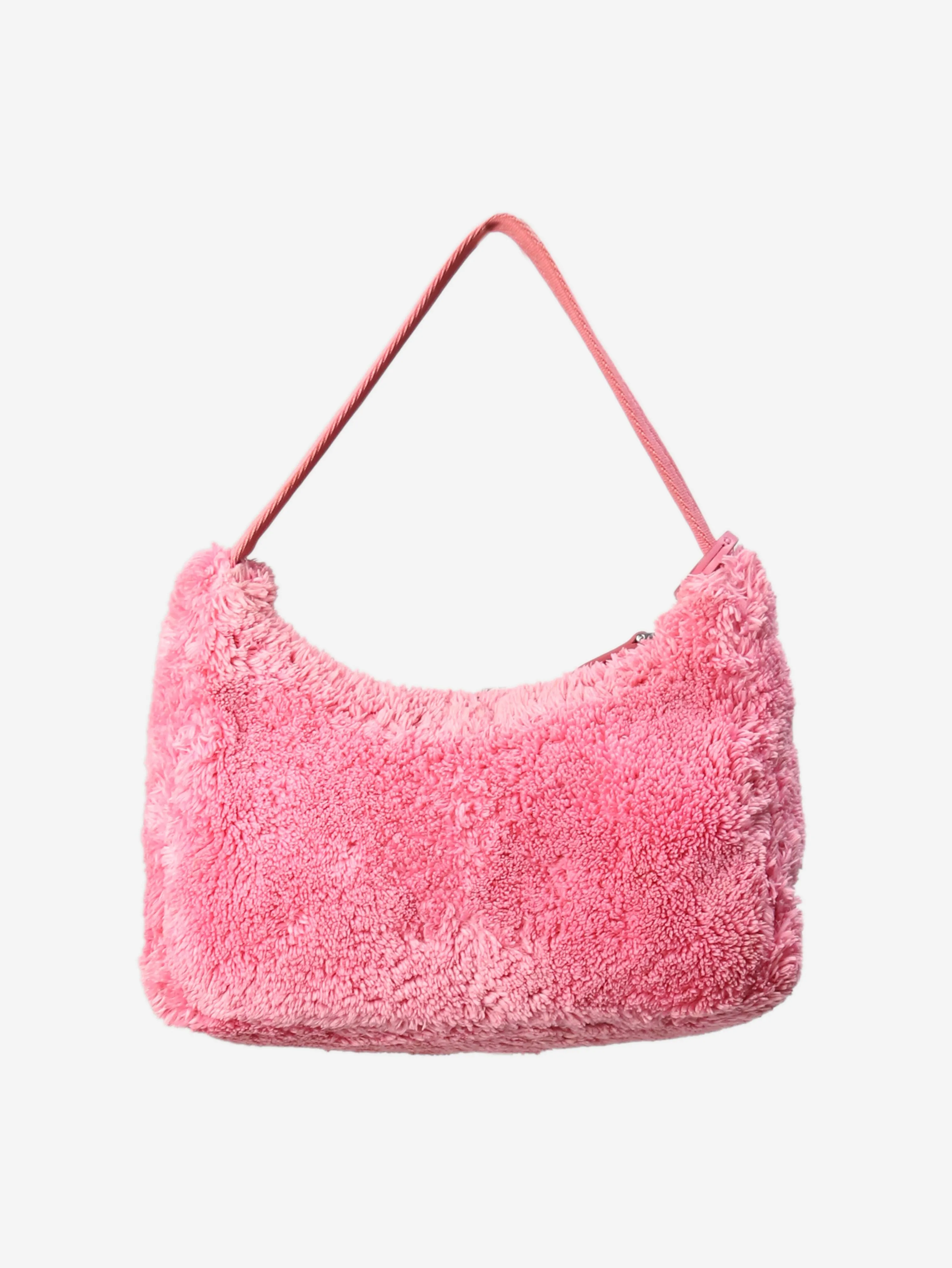 Pink Re-Edition 2000 terry mini bag