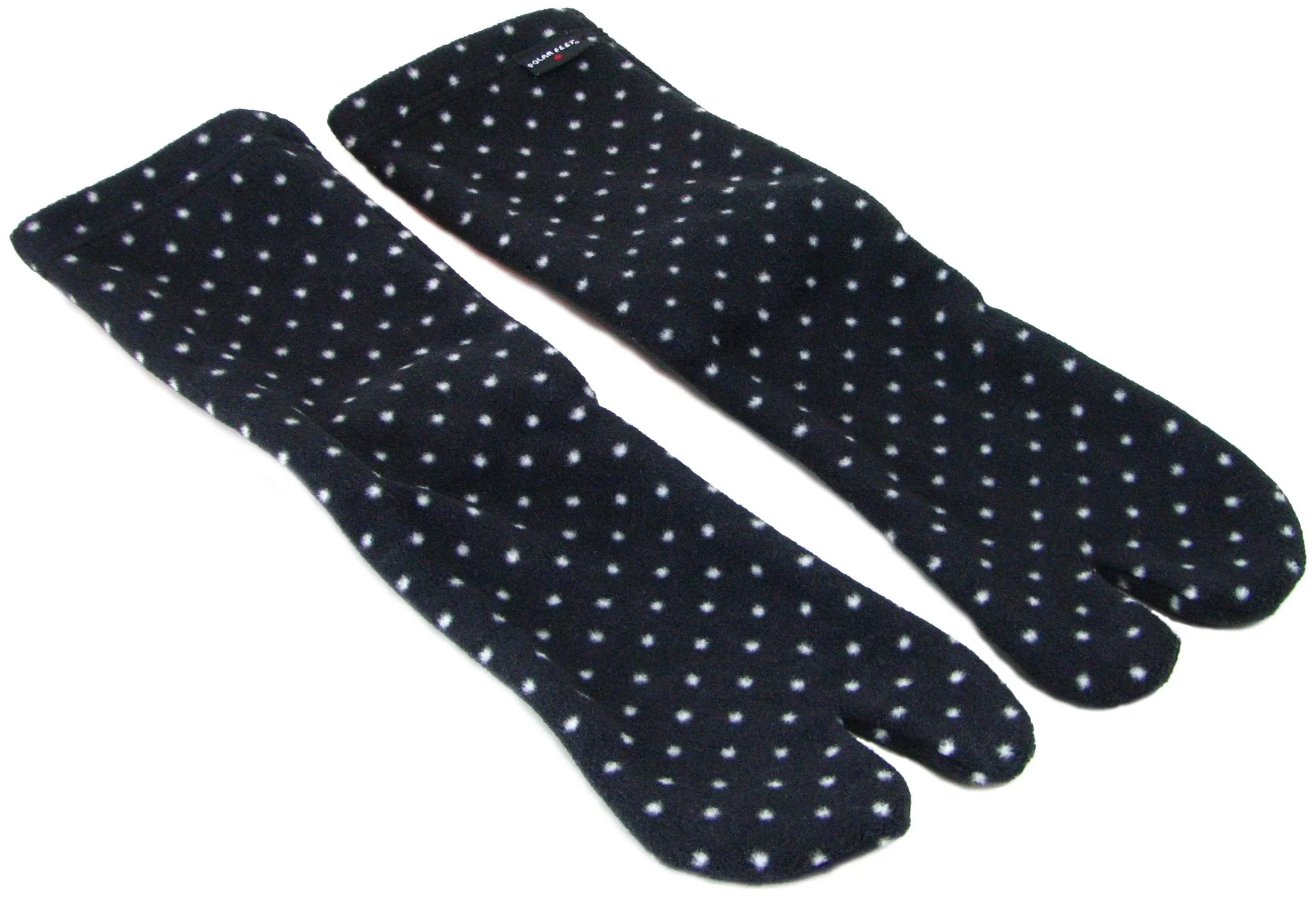 Polar Feet Fleece Tabi Socks - Domino