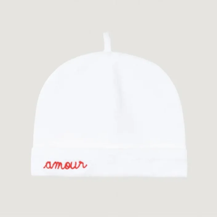 "Amour" Chaumont Beanie (White)