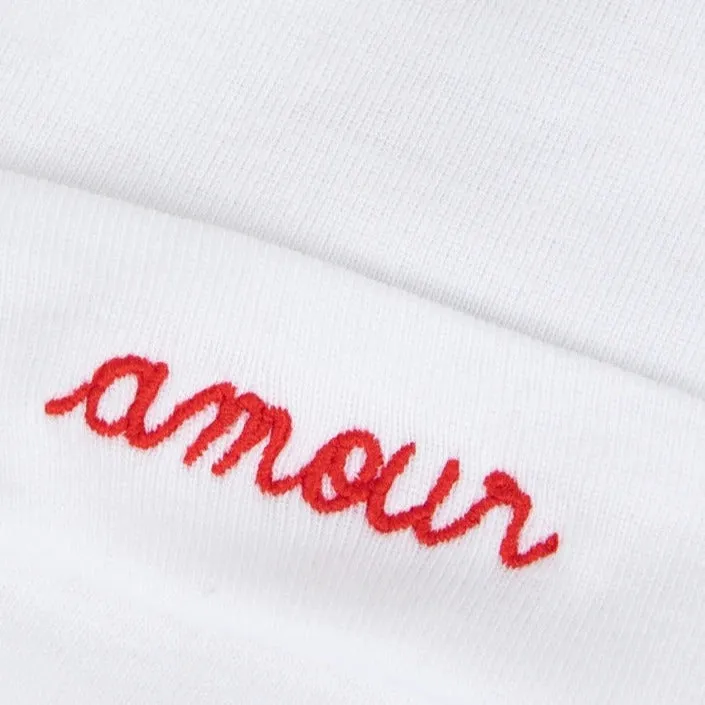 "Amour" Chaumont Beanie (White)