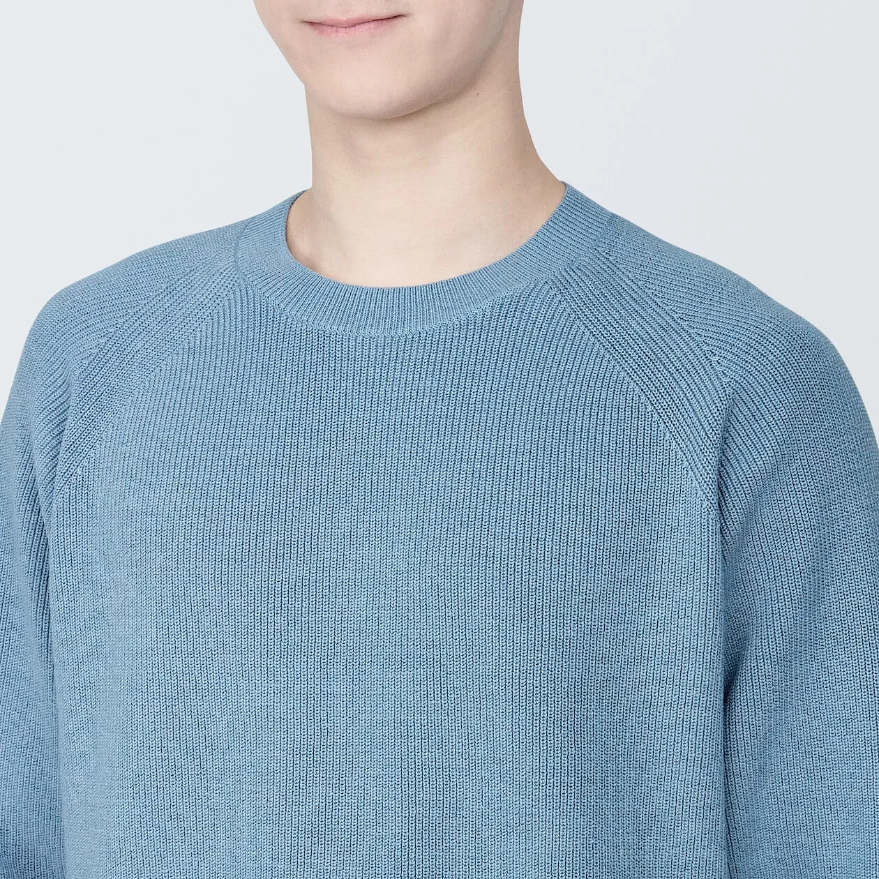 Ribbed Crewneck Sweater