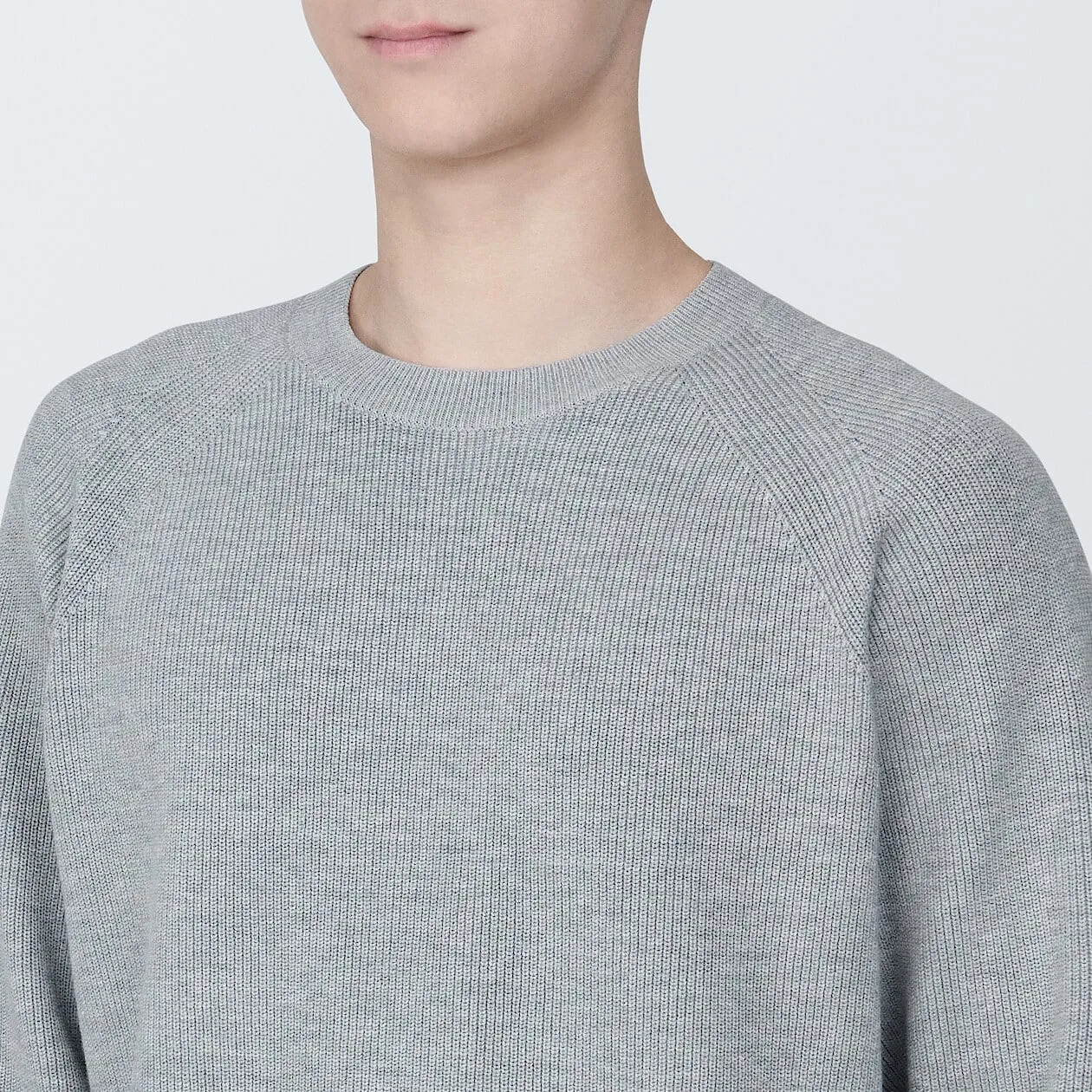 Ribbed Crewneck Sweater