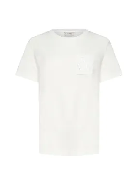 'S Max Mara Logo Embroidered Pocket T-Shirt