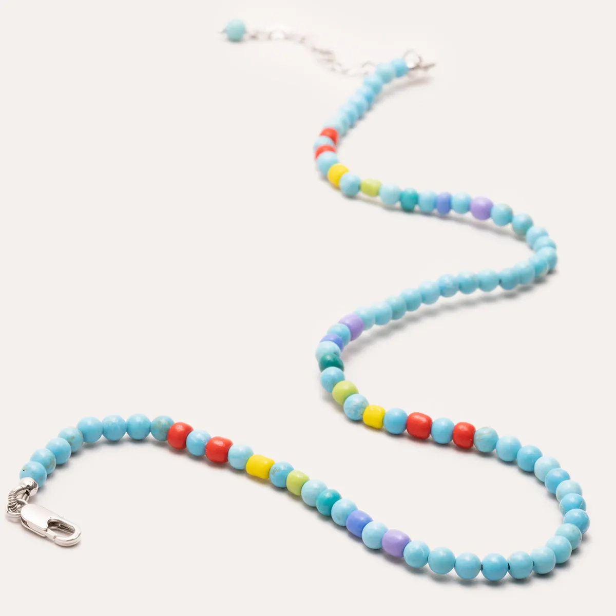 Sicily Turquoise Beaded Necklace