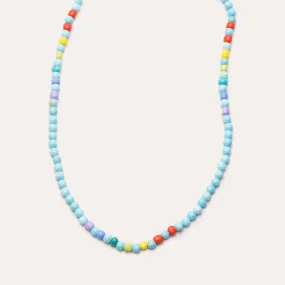 Sicily Turquoise Beaded Necklace