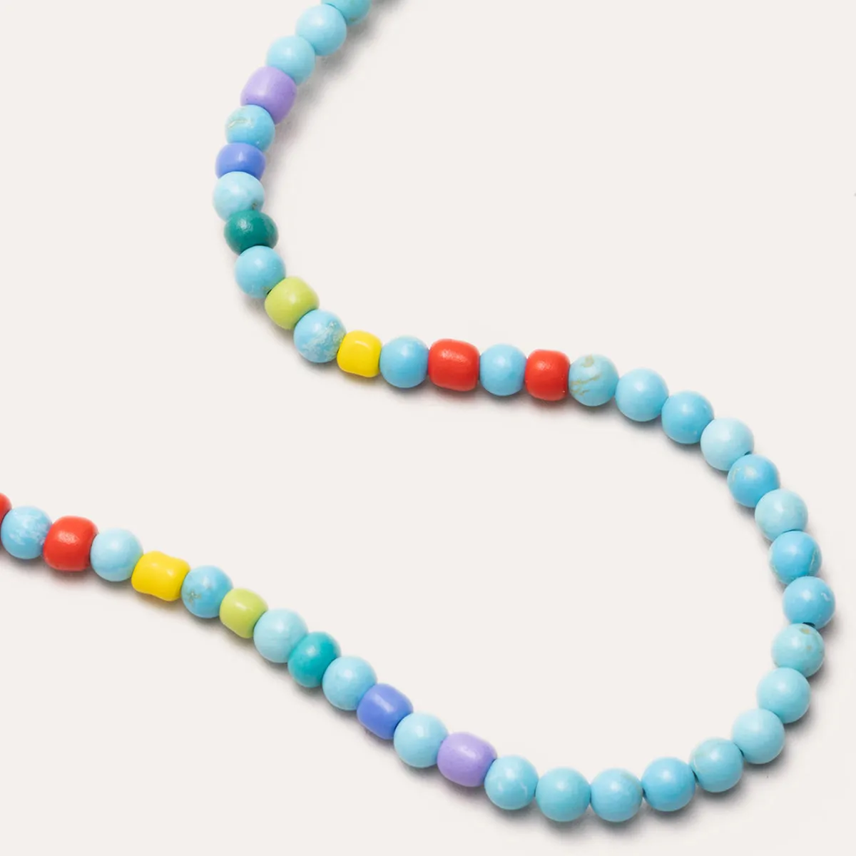 Sicily Turquoise Beaded Necklace