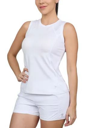 Sleeveless- White Racquet