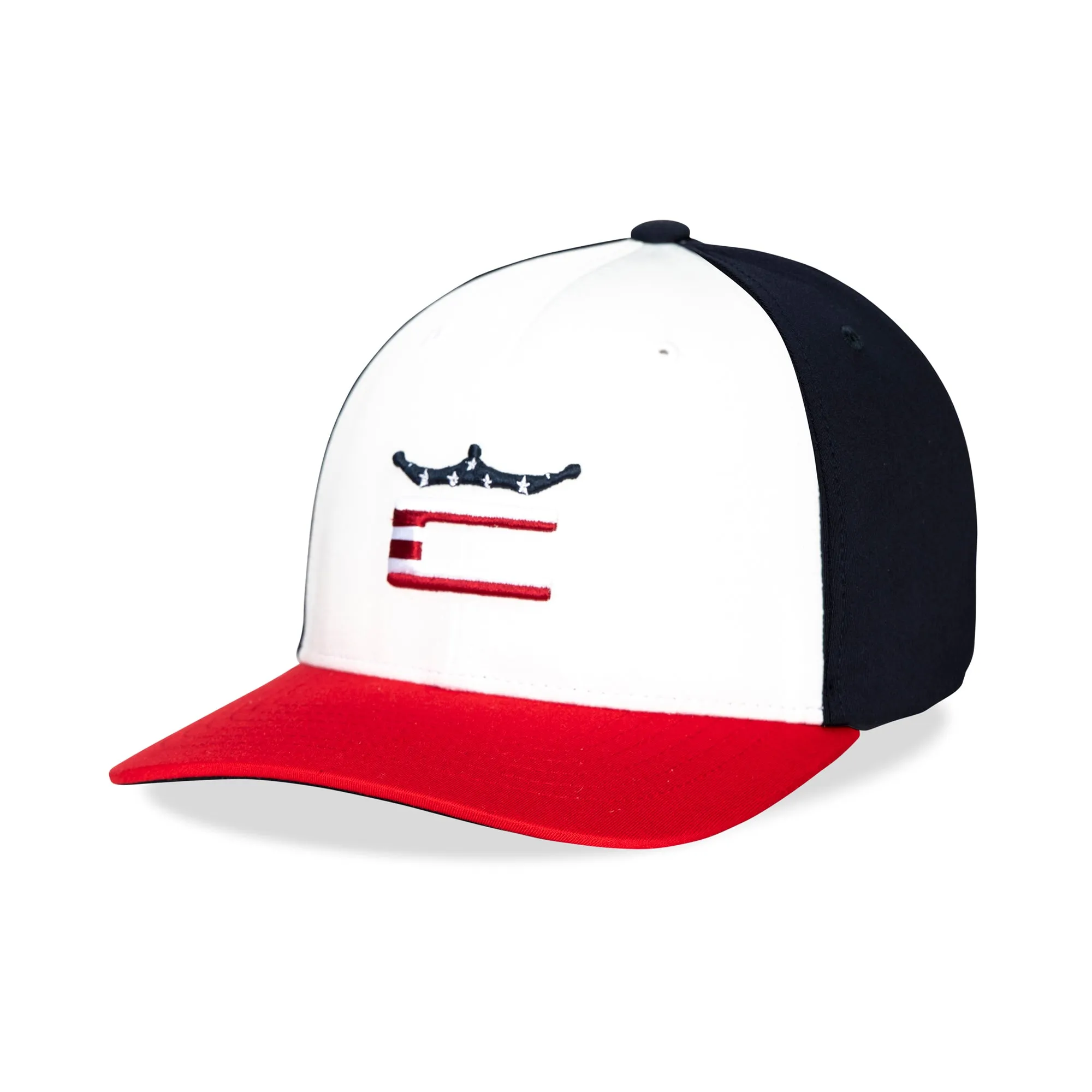 Stars and Stripes Crown C Snapback Cap