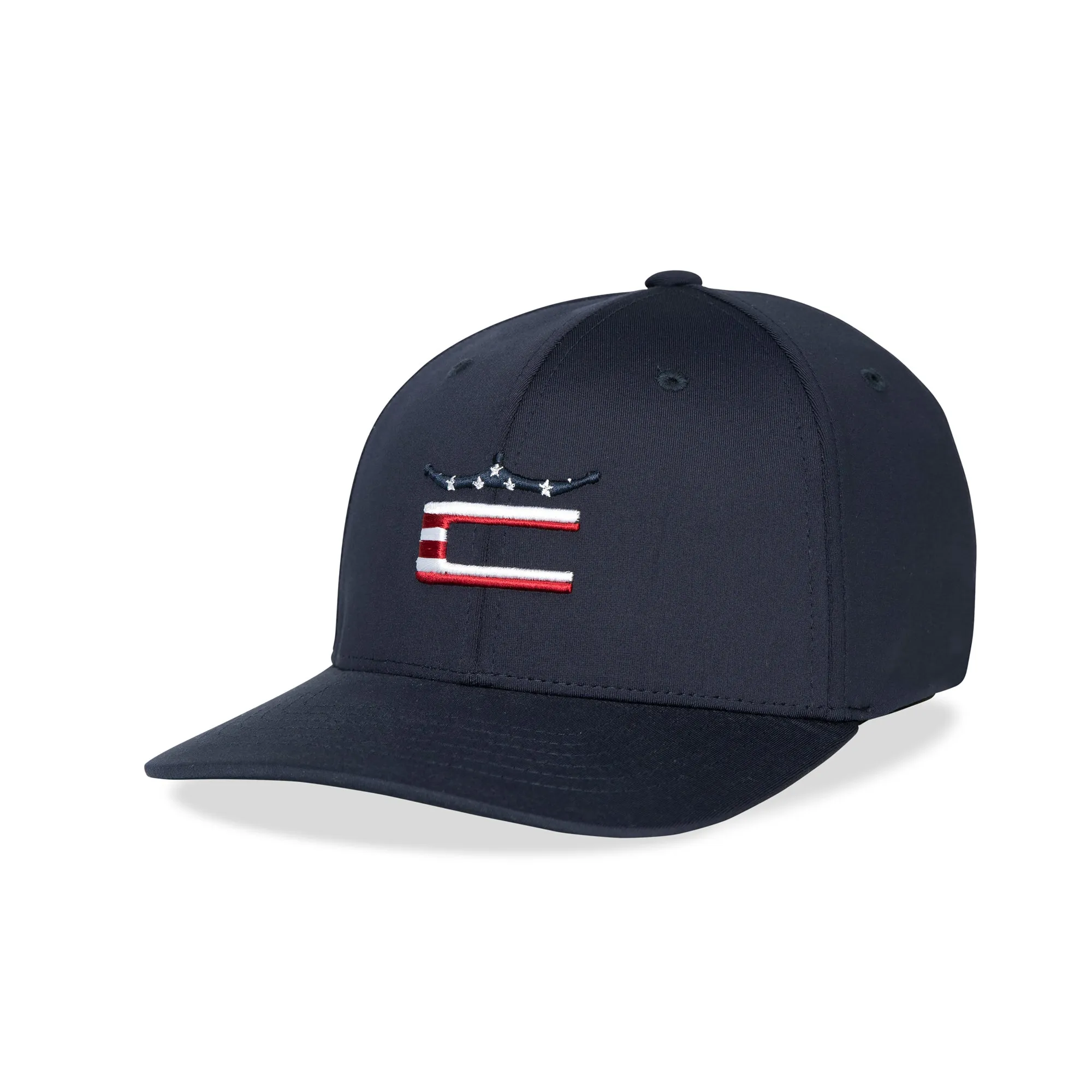 Stars and Stripes Crown C Snapback Cap