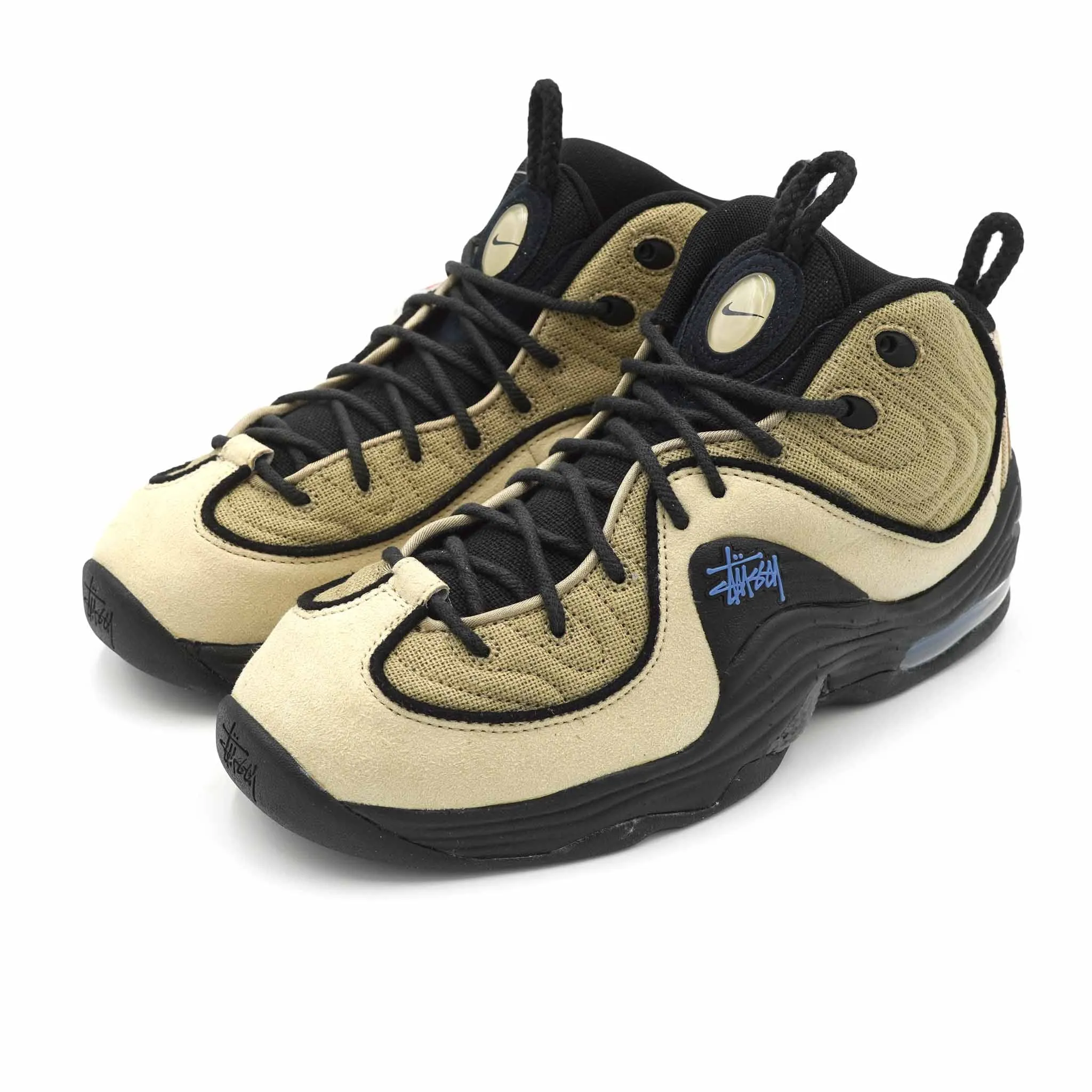 STUSSY X NIKE AIR PENNY 2 RATTAN LIMESTONE 2023