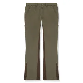 Suavo World Flare Denim Khaki